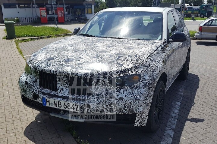 BMW X7 spyshots