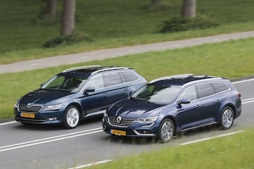 Renault Talisman Estate vs Skoda Superb Combi