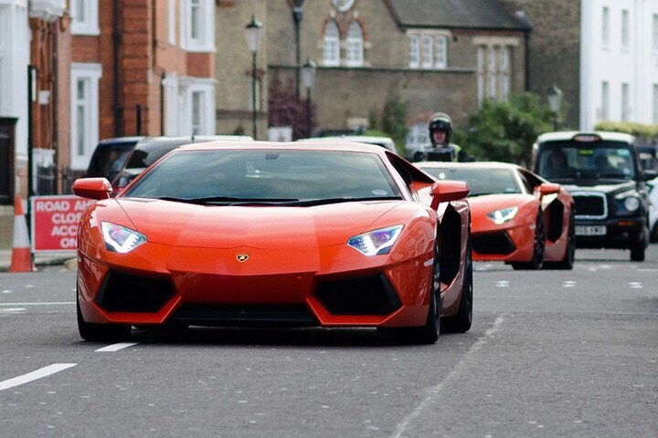 Londen supercars