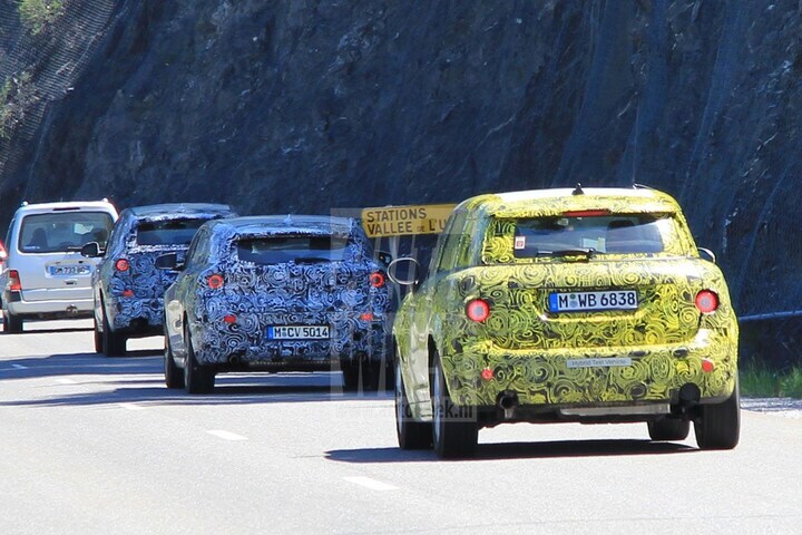 Mini BMW spyshots