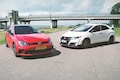honda civic type r vs. volkswagen golf gti clubspo