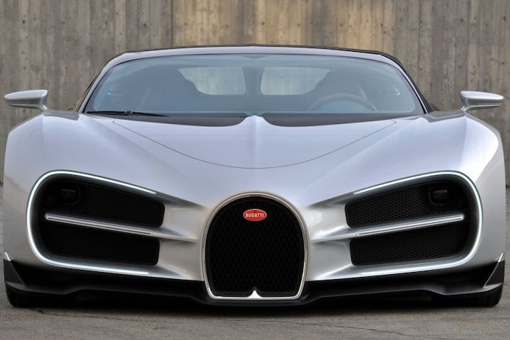 Bugatti Chiron ontwerp