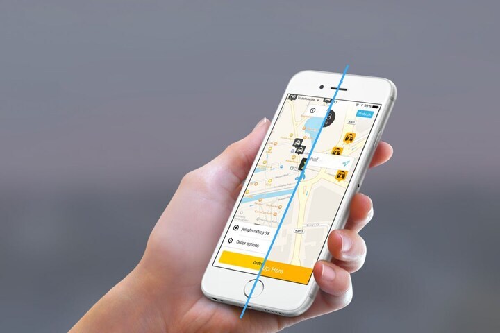 Mercedes Hailo en MyTaxi