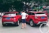 Aanrijding Landwind X7/Range Rover Evoque