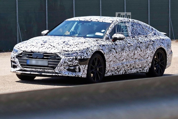 Audi A7 spyshots