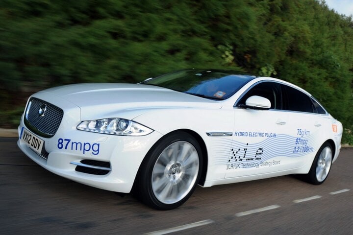 Jaguar XJ plug-in hybride