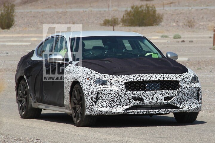 Genesis G70 spyshots
