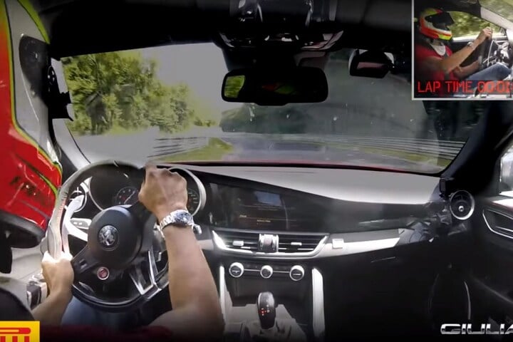 Ringrecord Alfa Romeo GIulia QV