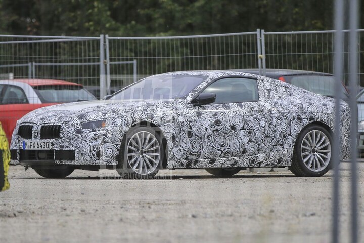 BMW 8-serie spyshots spionage