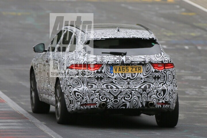 Spyshots Jaguar F-Pace SVR