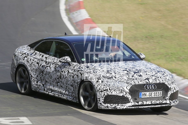 Audi RS5 Spyshots