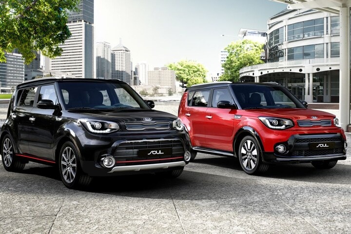 Kia Soul GT en Carens
