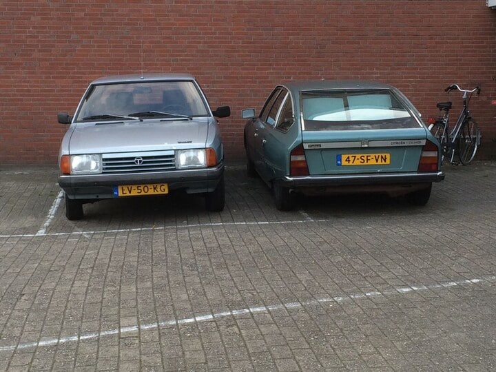 In het Wild: Talbot Solara & Citroën CX