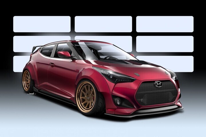 Hyundai Veloster Gurnade Concept