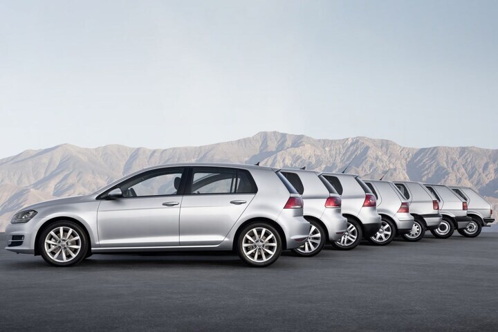 Volkswagen Golf generaties