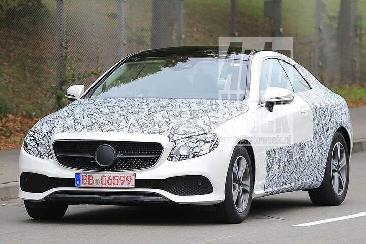 Spyshots Mercedes-Benz E-klasse Coupé