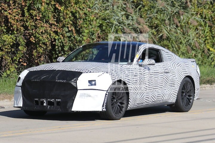 Ford Mustang spyshots