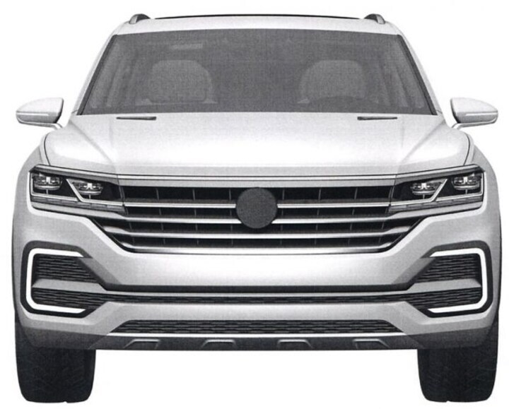 Volkswagen Touareg gelekt