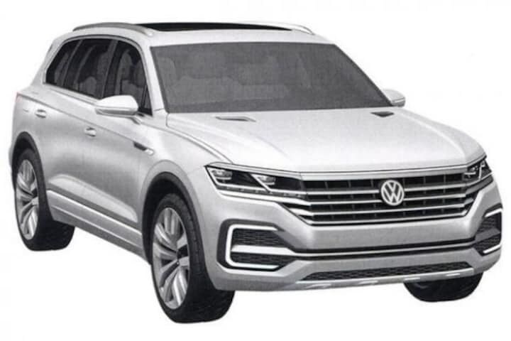 Volkswagen Touareg gelekt