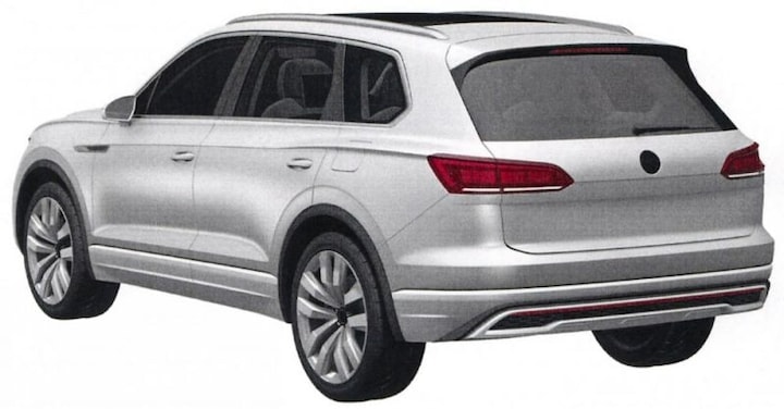 Volkswagen Touareg gelekt