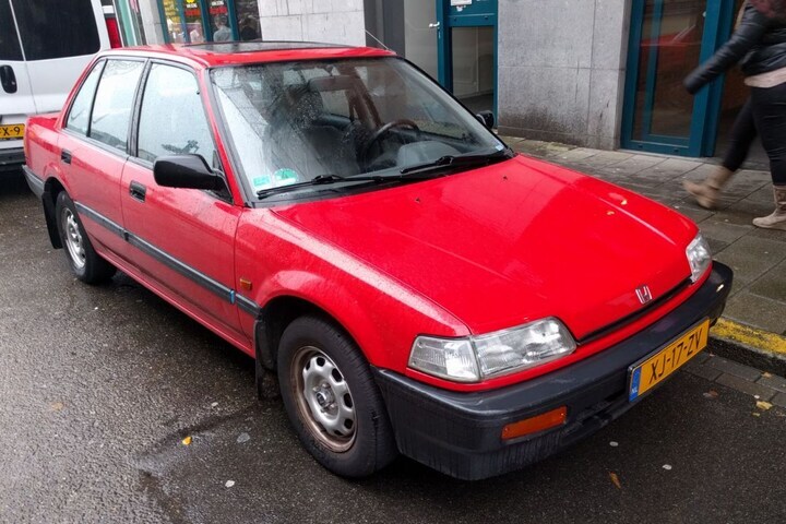In het wild: Honda Civic sedan
