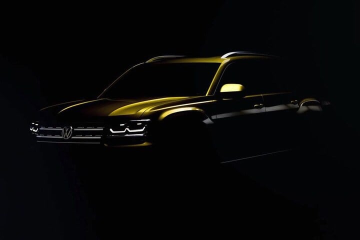 Teaser Volkswagen Atlas