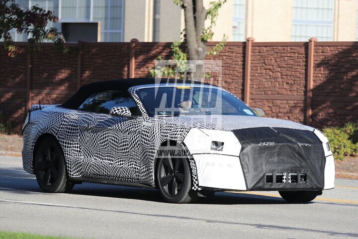 Spyshots Ford Mustang Convertible
