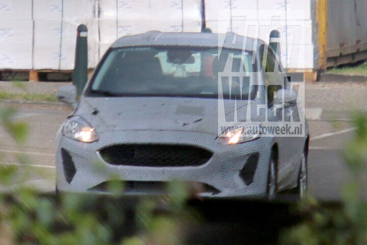 Ford Fiesta spyshots