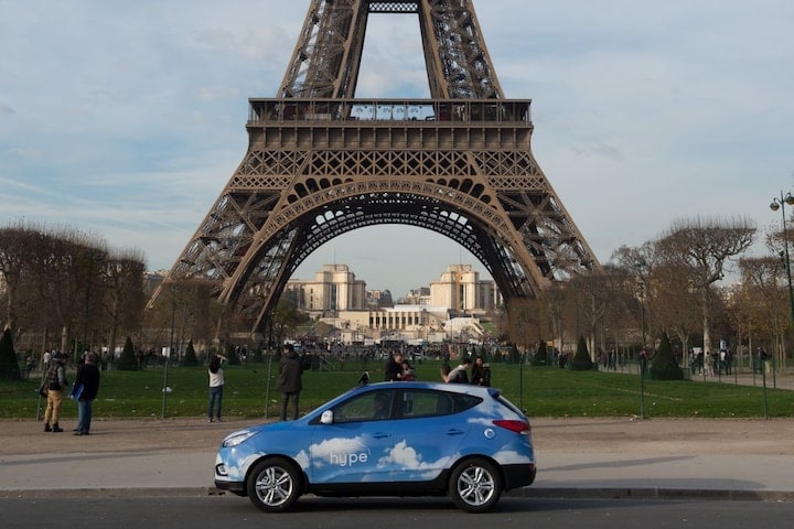 Hyundai ix35 Fuel Cell Parijs
