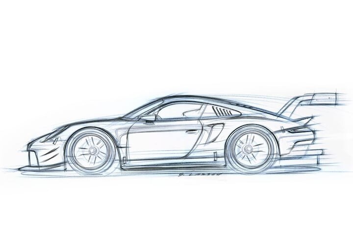 Porsche 911 RSR Teaser GT2