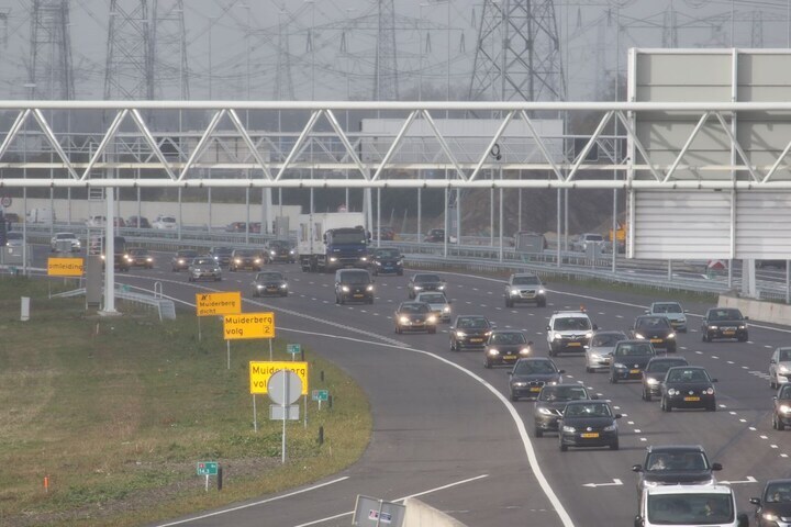 A1 snelweg Muiderberg