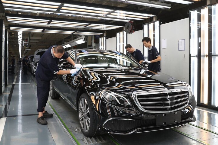 Miljoenste Mercedes China