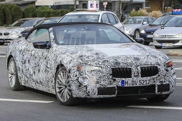 BMW 8-serie spyshots spionage