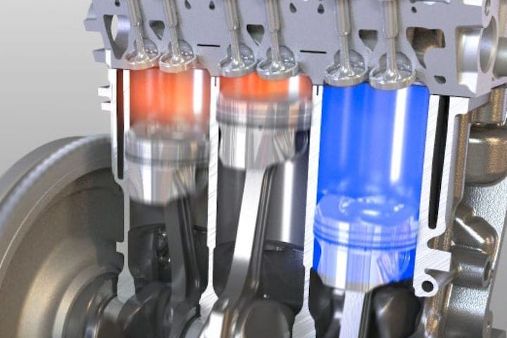 Ford Ecoboost cilinderuitschakeling