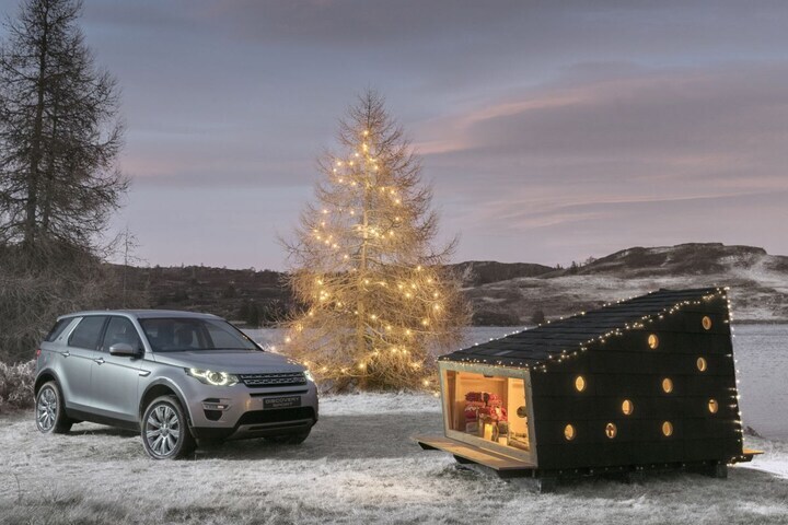 Schuilhut Land Rover