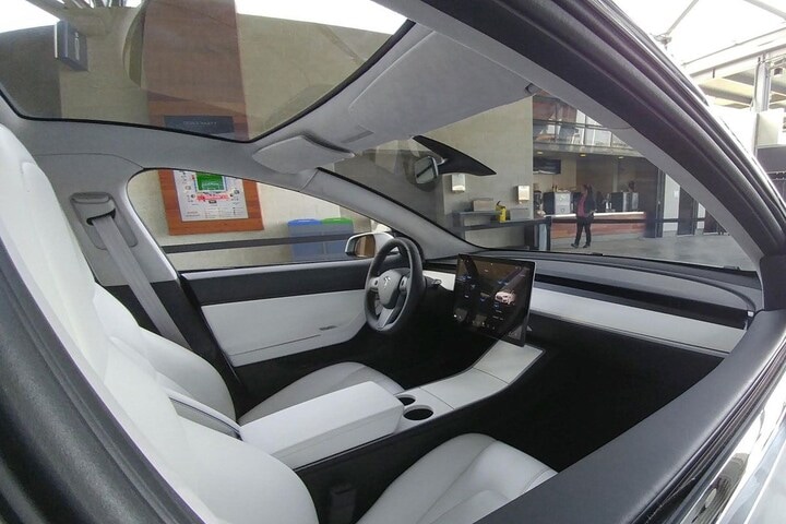 Tesla Model 3 dashboard