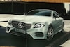 Mercedes E-klasse Coupé gelekt
