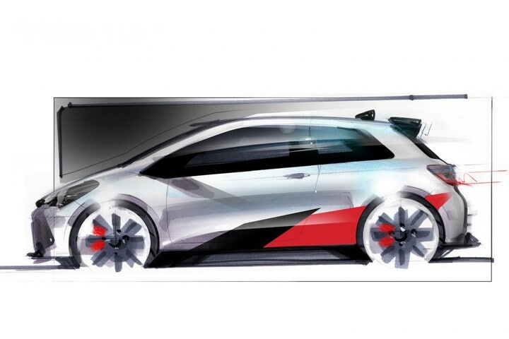 Toyota Yaris hothatch teaser