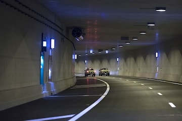 Opening A2-tunnel Maastricht (ANP)