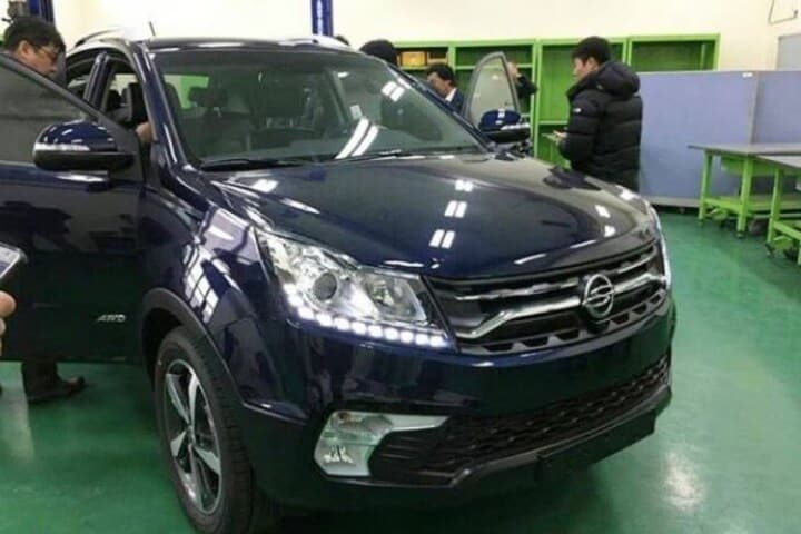 SsangYong Korando facelift