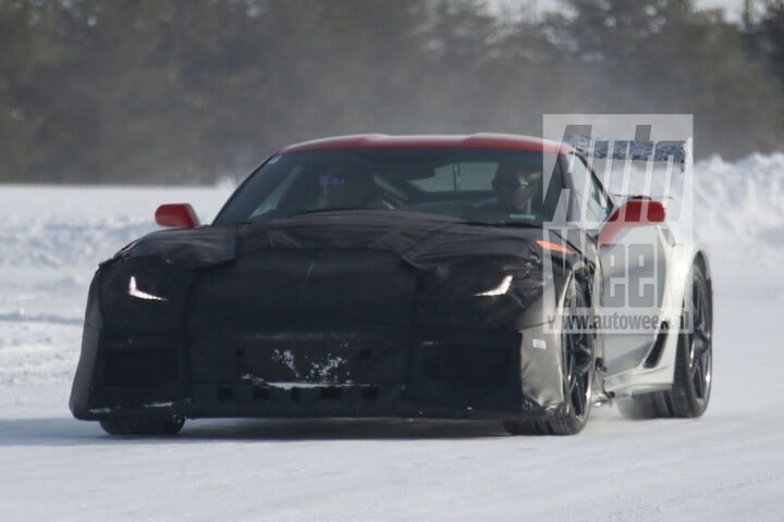Chevrolet Corvette ZR1 Spyshots
