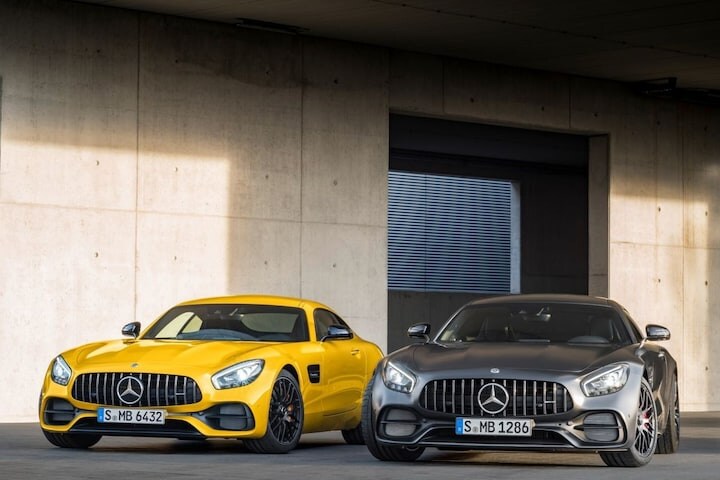 Mercedes AMG GT facelift