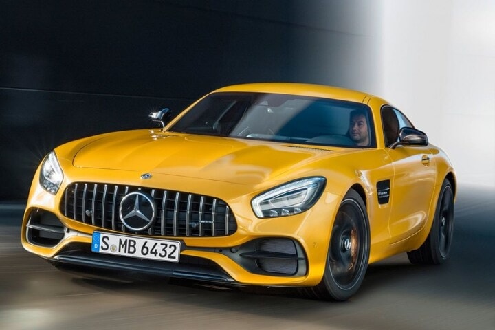 Mercedes AMG GT facelift