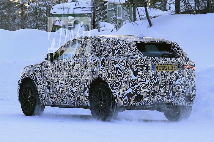 Spyshots Jaguar E-Pace