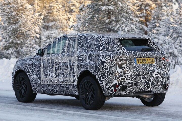 Spyshots Jaguar E-Pace