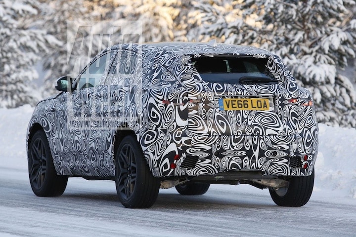 Spyshots Jaguar E-Pace
