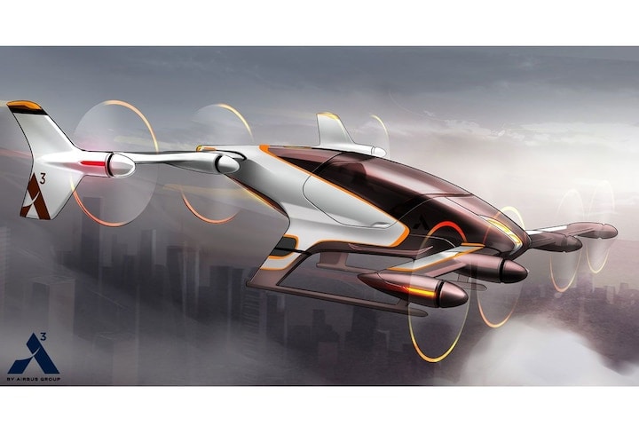 Airbus vliegende auto