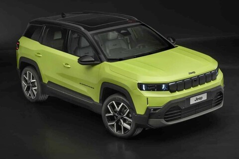 Nieuwe en ook elektrische Jeep Compass gelekt