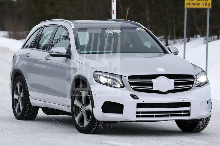 Mercedes-Benz EVA spyshots