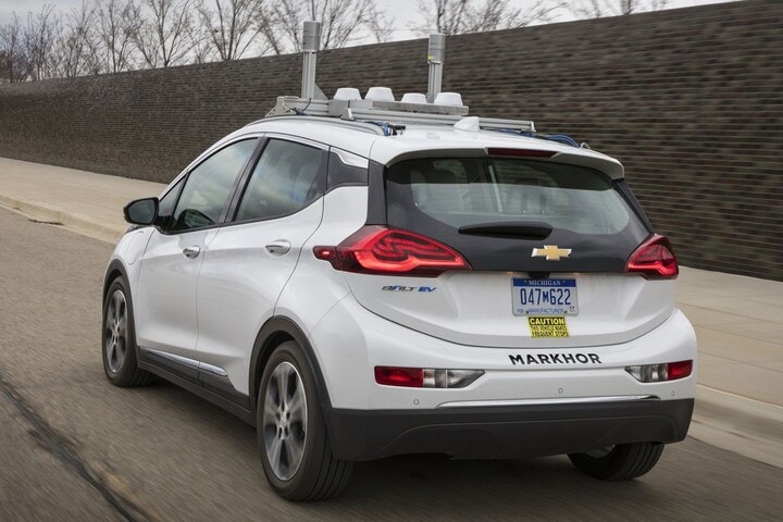 Chevrolet Bolt autonoom
